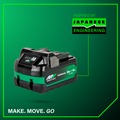 Batteries | Metabo HPT 380083M 18V/36V MultiVolt 5 Ah/2.5 Ah Water and Impact Resistant Lithium-Ion Battery image number 8