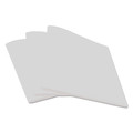  | Universal UNV20544 2-Pocket Plastic 11 in. x 8-1/2 in. Folders - White (10-Piece/Pack) image number 1