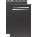 Office Jansan | ACCO A7047071A 11 in. x 17 in. 3 in. Capacity Two-Piece Prong Fastener Pressboard Report Cover with Tyvek Reinforced Hinge - Black image number 1