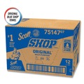 Cleaning & Janitorial Supplies | Scott 75147 9.4 in. x 11 in. Standard Shop Towels - Blue (55/Roll 12 Rolls/Carton) image number 10