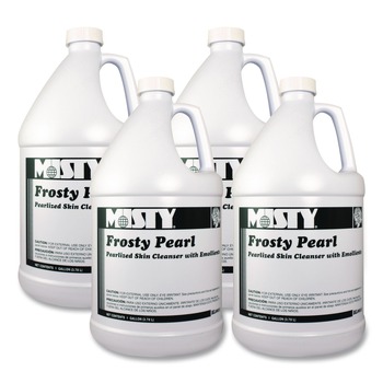 Misty 1 Gallon Frosty Pearl Soap Moisturizer - Floral Bouquet Scent (4/Carton)