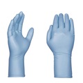 Disposable Gloves | Ammex GPNHD64100 8 mil Blue Powder-Free Nitrile Exam Gloves - Medium, Blue (500/Carton) image number 1