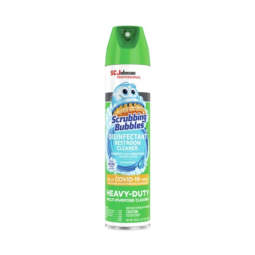 Office Jansan | Scrubbing Bubbles 313358EA 25 oz Aerosol Spray Disinfectant Restroom Cleaner II - Rain Shower Scent image number 0