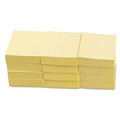 Office Jansan | Universal UNV28062 1.5 in. x 2 in. Recycled Self-Stick Note Pads - Yellow (12 Pads/Pack) image number 2