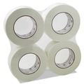 Office Jansan | Universal UNV31648 #350 Premium 48 mm x 54.8 m 3 in. Core Filament Tape - Clear (1 Roll) image number 0
