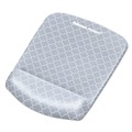 Office Furniture Accessories | Fellowes Mfg Co. 9549701 PlushTouch 7.25 in. x 9.38 in. Mouse Pad with Wrist Rest - Lattice Design image number 0