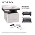Office Jansan | Brother MFCL5915DW Business Monochrome AIO Copy/Fax/Print/Scan Laser Printer image number 1