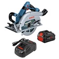 Circular Saws | Bosch GKS18V-26LB14 18V PROFACTOR Brushless Lithium-Ion 7-1/4 in. Cordless Strong Arm Blade-Left Circular Saw Kit (8 Ah) image number 0