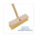 Just Launched | Boardwalk BWK3310 10 in. Brush 2 in. Cream Polypropylene Bristles Deck Brush Head image number 3