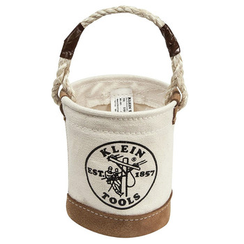 Klein Tools Leather-Bottom Mini Tool Bucket