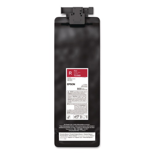 Ink & Toner | Epson T51N920 UltraChrome GS3 800 mL Eco-Solvent Ink - Red image number 0