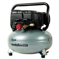 Portable Air Compressors | Factory Reconditioned Metabo HPT EC914SMR THE TANK 1.3 HP 6 Gallon Portable Pancake Air Compressor image number 2