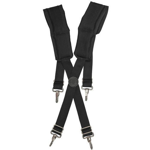 Tool Belts | Klein Tools 55400 4-Point Attachment Rugged and Padded Adjustable Electricians/Carpenters Suspenders image number 0