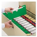 File Folders | Smead 75503 Straight Tab Letter Size Colored File Jackets with Reinforced Double-Ply Tab - Green (100/Box) image number 6