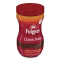 Food Service | Folgers 2550020629 8 oz Jar Medium Instant Coffee Crystals - Classic Roast image number 1