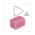 Odor Control | Boardwalk 4BBP012I144M202143000 4 oz. Cherry Scent Toilet Bowl Para Deodorizer Block - Pink (12/Box) image number 4