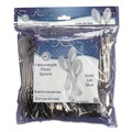 Food Service | WNA REF320SP Reflections Heavyweight Plastic Spoon Utensils - Silver (40/Pack) image number 0
