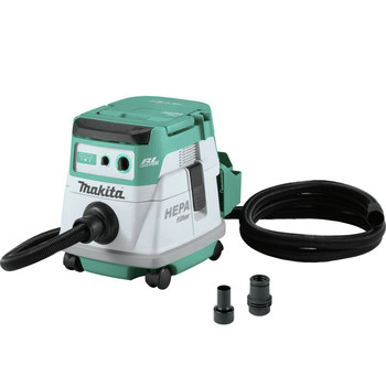 Makita 18V X2 (36V) LXT Brushless Lithium-Ion 2.1 Gallon HEPA Filter Dry Dust Extractor (Tool Only)