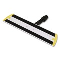 Mops | Rubbermaid Commercial HYGEN FGQ56000YL00 HYGEN 17 in. Quick Connect Single-Sided Aluminum Wet/Dry Mop Frame - Yellow image number 1