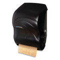 Paper Towels and Napkins | San Jamar T1190TBK 12.94 x 9.25 x 16.5 Oceans Lever Roll Towel Dispenser - Black Pearl image number 1