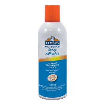 Elmer's E451 11 oz. Multi-Purpose Spray Adhesive - Dries Clear (6/Carton)