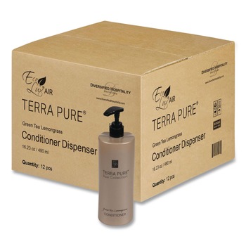 Diversified Hospitality Solutions Terra Pure 16.23 oz Conditioner - Green Tea Lemongrass (12/Carton)