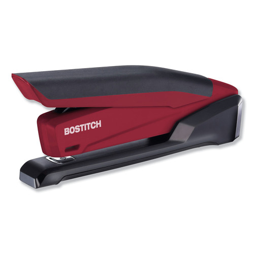 Office Jansan | PaperPro 1124 InPower One-Finger 20-Sheet Capacity 3-in-1 Desktop Stapler with Antimicrobial Protection - Red/Black image number 0
