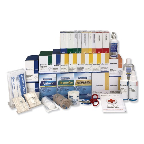 First Aid | First Aid Only 90625 4 Shelf ANSI Class Bplus Refill with Medications (1-Kit) image number 0