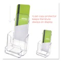 Office Jansan | Deflecto 78601 4.38 in. x 4.25 in. x 7.75 in. DocuHolder for Countertop/Wall-Mount with Card Holder - Clear image number 9