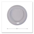 Food Service | FLAVIA 25200019 10 oz. Hot Beverage Paper Cup Lids Fits FLAVIA 10 oz. Paper Cup - White (1000/Carton) image number 5