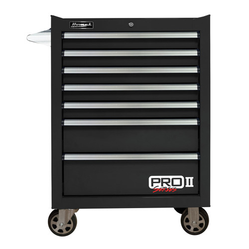 Save 10% off Homak Products | Homak BK04027702 27 in. Pro 2 7-Drawer Roller Cabinet (Black) image number 0