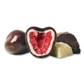 Snacks | Tru Fru 10850048358208 1.7 oz. Packet Hyper-Dried Grab and Go Raspberries in White and Dark Chocolate (12/Carton) image number 3
