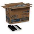 Cutlery | Dixie SSS51 SmartStock Series-O 6 in. Mediumweight Plastic Cutlery Spoons Refill - Black (40/Pack, 24 Packs/Carton) image number 0