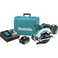Circular Saws | Factory Reconditioned Makita XSS01T-R 18V LXT 5 Ah Cordless Lithium-Ion 6-1/2 in. Circular Saw Kit image number 6