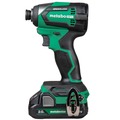 Impact Drivers | Metabo HPT WH18DEXM 18V MultiVolt Brushless Lithium-Ion Cordless Impact Driver Kit with 2 Batteries (2 Ah) image number 1