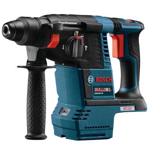 Bosch GBH18V26 18V EC Cordless LithiumIon Brushless 1 in. SDSPlus Bulldog Rotary Hammer Drill