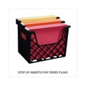 Office Jansan | Universal UNV08123 Recycled Extra Capacity Desktop File Holder - Letter, Black image number 3