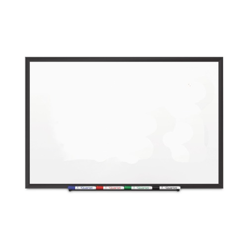  | Quartet 2547B Classic DuraMax Black Aluminum Frame 72 in. x 48 in. Magnetic Whiteboard image number 0