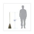  | Boardwalk BWK920YCT 55 in. Mixed Fiber Bristles Maid Broom - Natural (12/Carton) image number 2