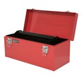 Tool Chests | Homak RD00120920 20 in. High Tool Box with Metal Tray - Red/Black image number 1