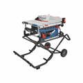 Table Saws | Factory Reconditioned Bosch GTS15-10-RT 120V 15 Amp 10 in. Corded Jobsite Table Saw with Gravity-Rise Wheeled Stand image number 0