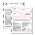 Office & Office Supplies | Adams 2202 8 x 11 Two-Part Carbonless 1096 Tax Form for Dot Matrix Printers (10/Pack) image number 0