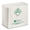 Cutlery | Hoffmaster 066038 15 in. x 17 in. 2-Ply Dinner Napkins - White (4 Packs/Carton) image number 2