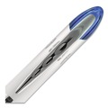 Pens | uni-ball 69024 VISION ELITE Bold 0.8 mm Hybrid Gel Pen - Blue Ink/White/Blue/Clear Barrel image number 3