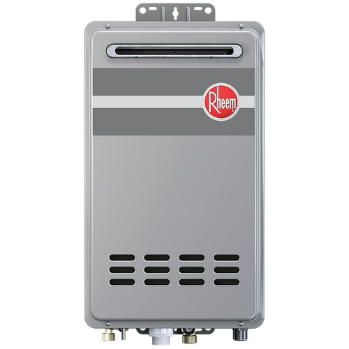 Water Heaters | Rheem RTG-70XLP-1 Classic Plus 7.0 GPM Liquid Propane Mid-Efficiency Outdoor Tankless Water Heater image number 0