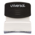 Office Jansan | Universal UNV10043 Pre-Inked One-Color Approved Message Stamp - Blue image number 2