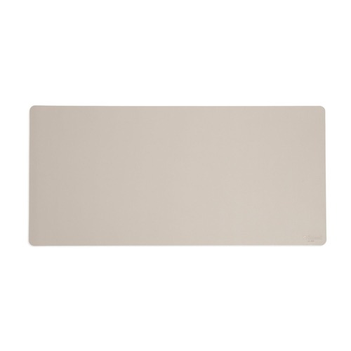 Desk Accessories & Office Organizers | Smead 64826 36 x 17 Vegan Leather Desk Pads - SandStone image number 0