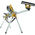 Miter Saw Accessories | Dewalt DWX723 9 in. x 151 in. x 32 in. Heavy Duty Miter saw Stand - Silver image number 8