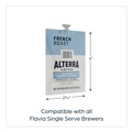 Coffee | FLAVIA 48010 0.32 oz. Pouch Alterra Coffee Freshpack - French Roast (100/Carton) image number 7