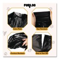 Trash & Waste Bins | Furloo FLO222PK 26 in. x 33 in. 13-Gallon Open-Face Heavy Duty Dog Waste Station Can Liners - Black (2/Pack) image number 7